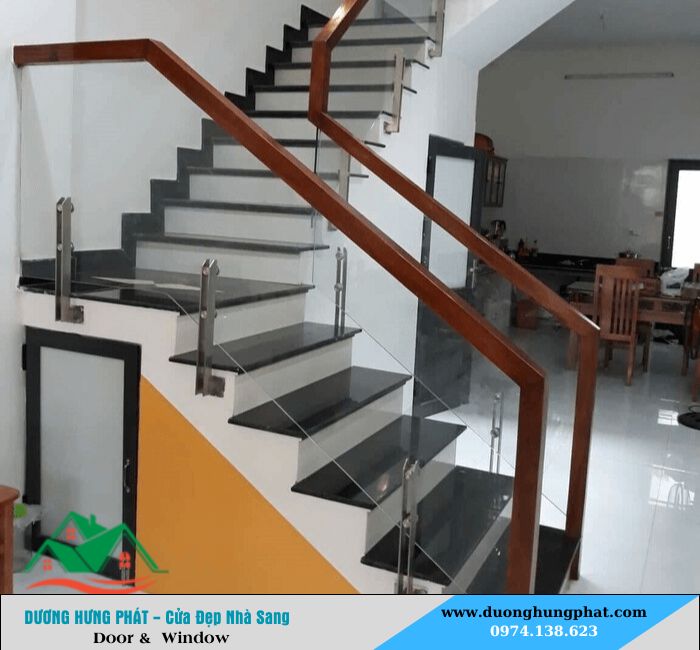 cầu thang kính Củ Chi TP.HCM